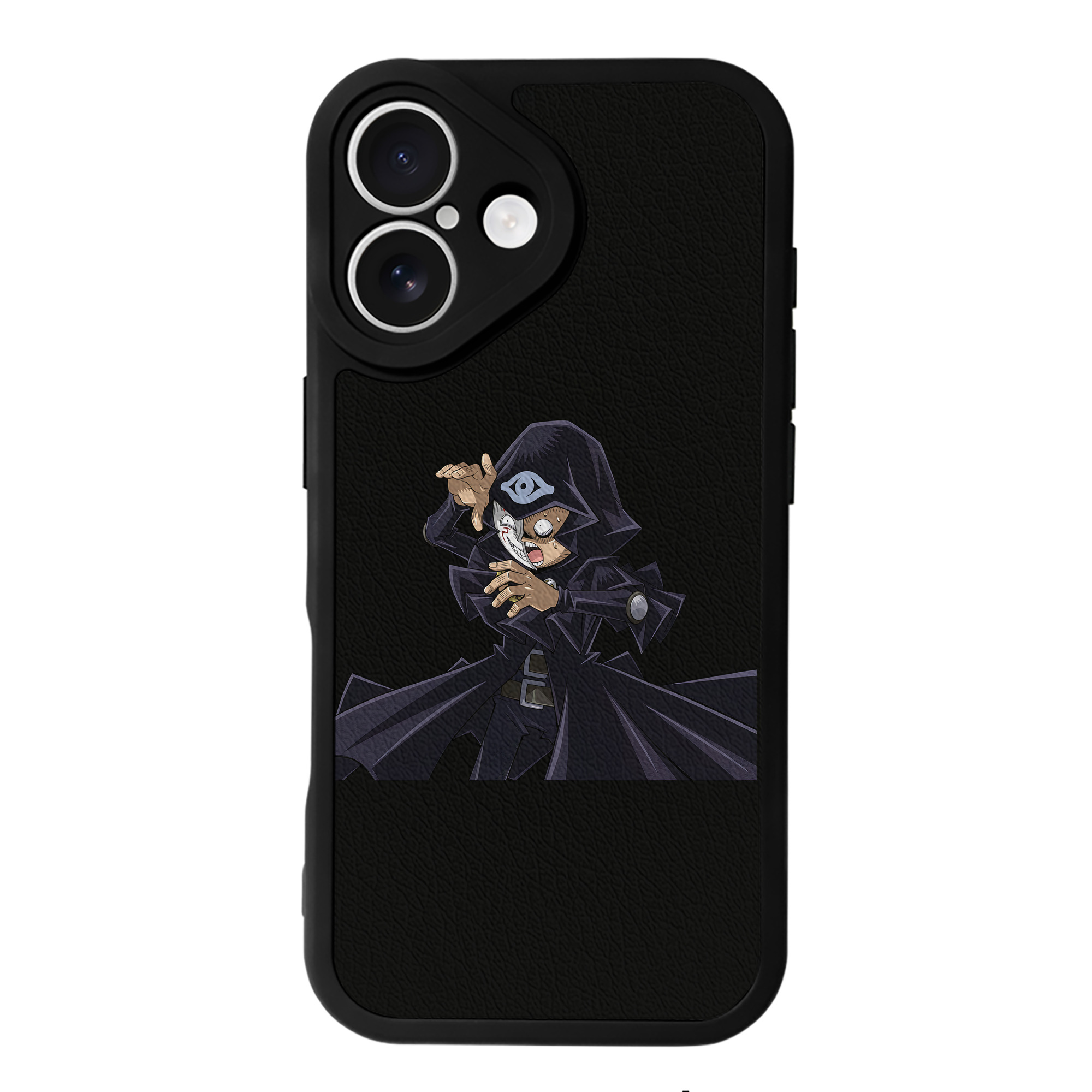 （画像用） 遊☆戯☆王 Yu-Gi-Oh! 【iPhone 16シリーズ対応】シリコンスマホケース（レザー調） 材質：シリコン